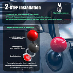 2 Push Start Button Joystick Switch